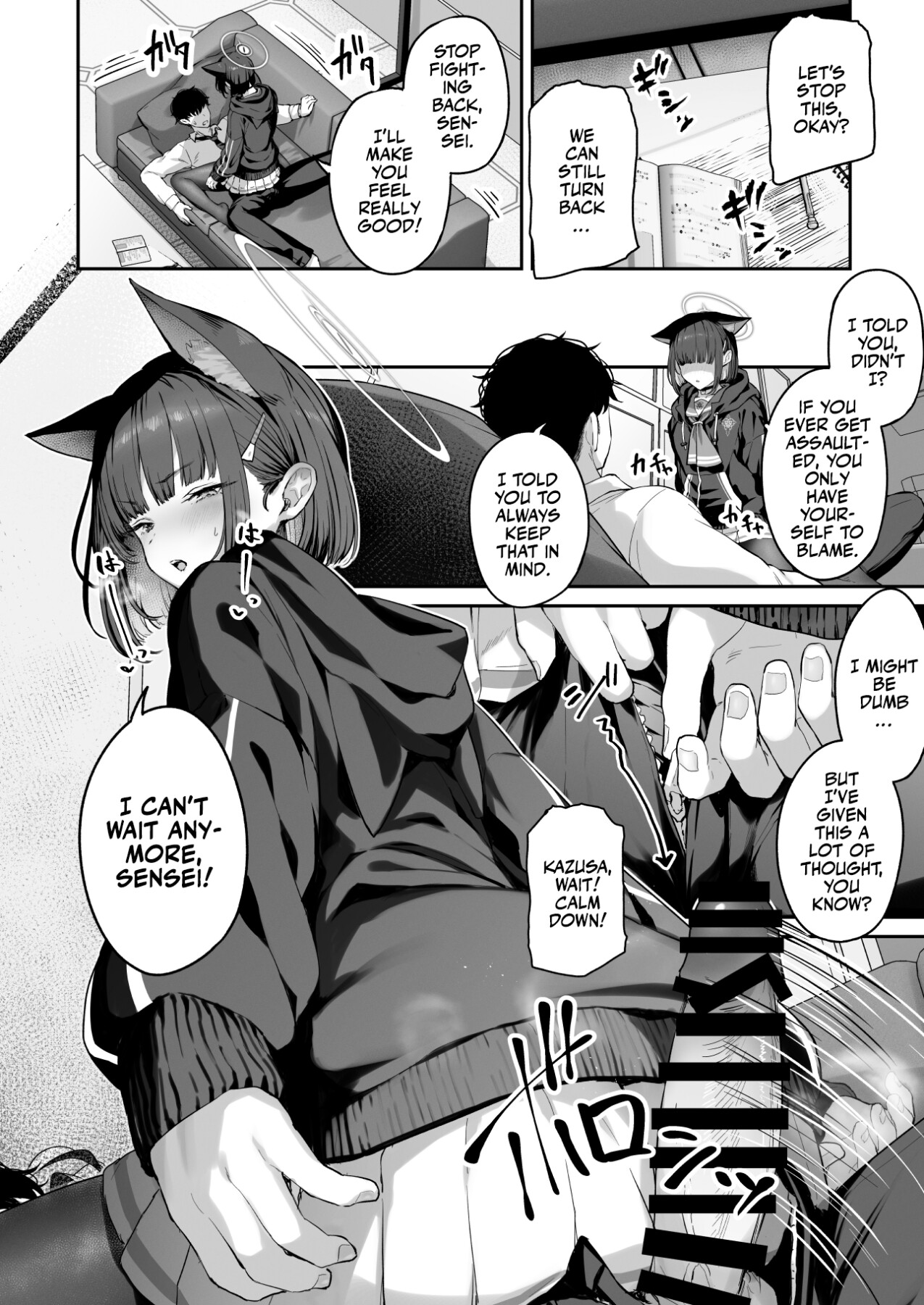 Hentai Manga Comic-Kyouyama Kazusa Wants to Bang!-Read-7